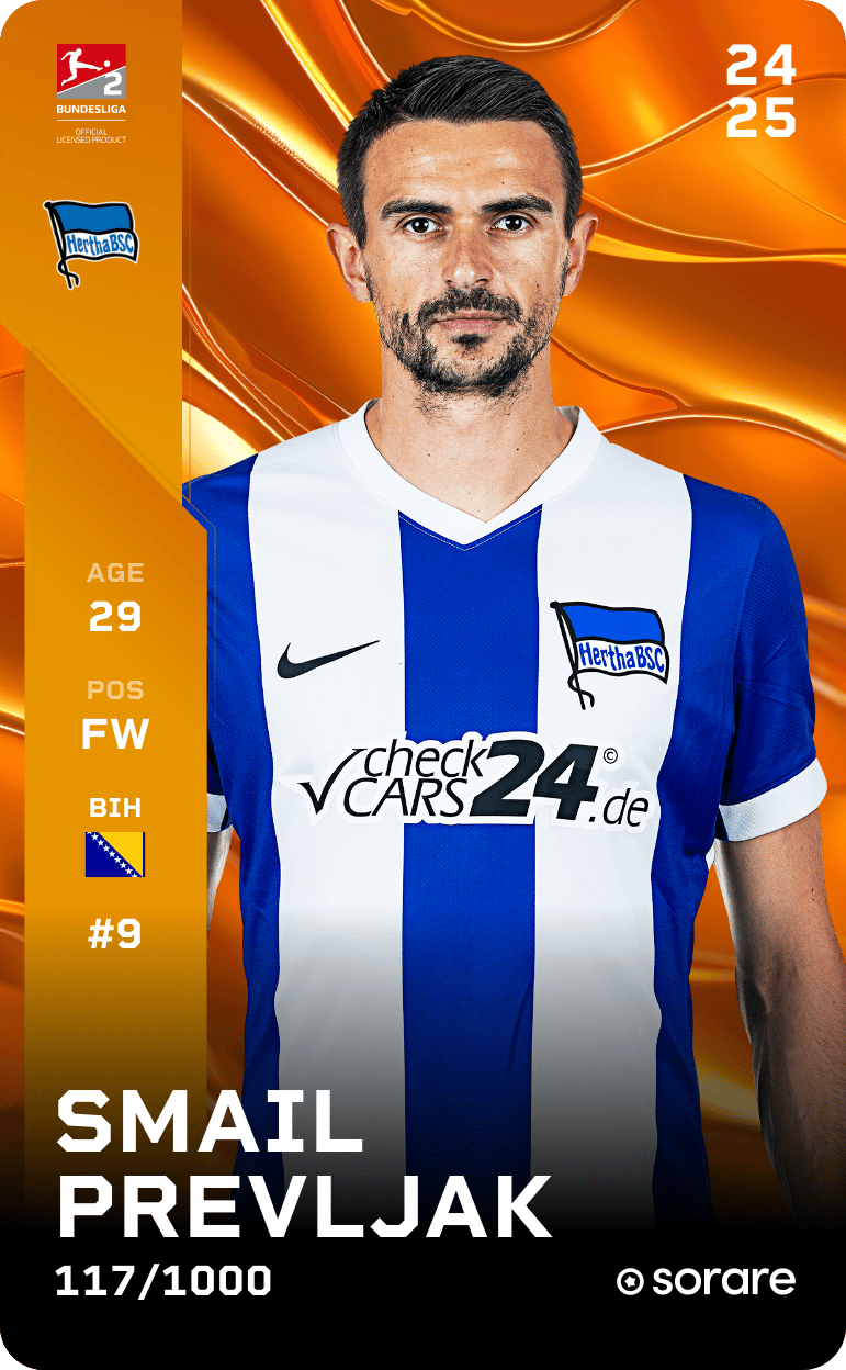 Smail Prevljak 2024-25 • Limited 117/1000