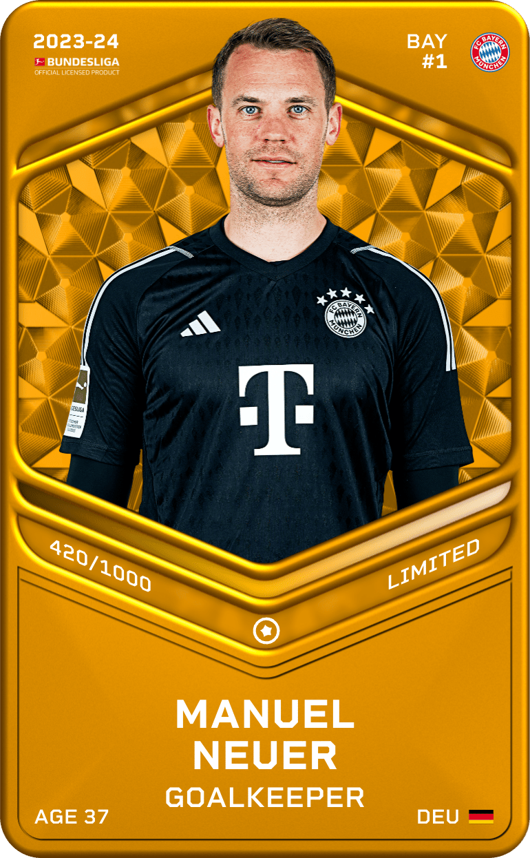 Manuel Neuer 2023-24 • Limited 420/1000