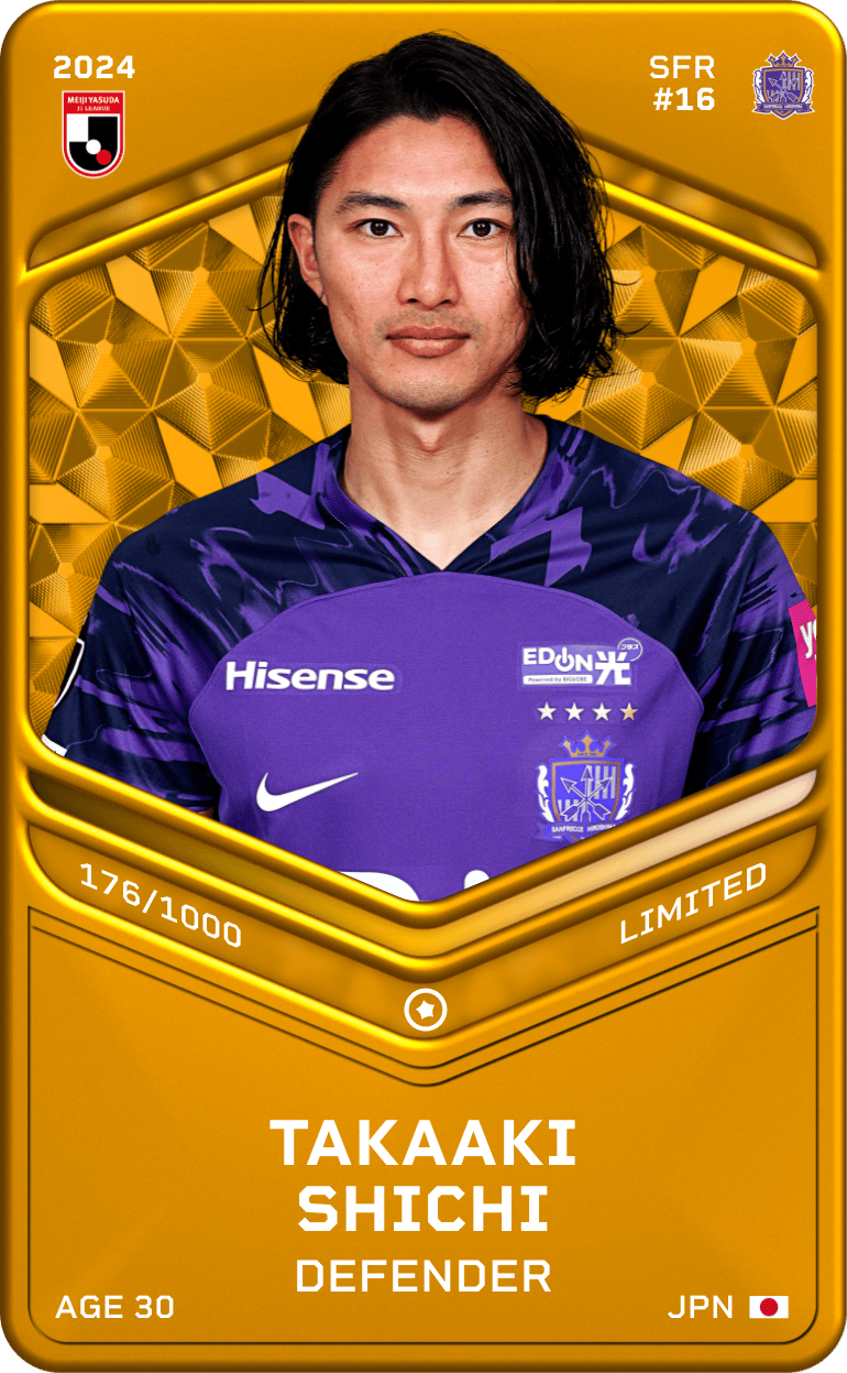 Takaaki Shichi 2024-25 • Limited 176/1000