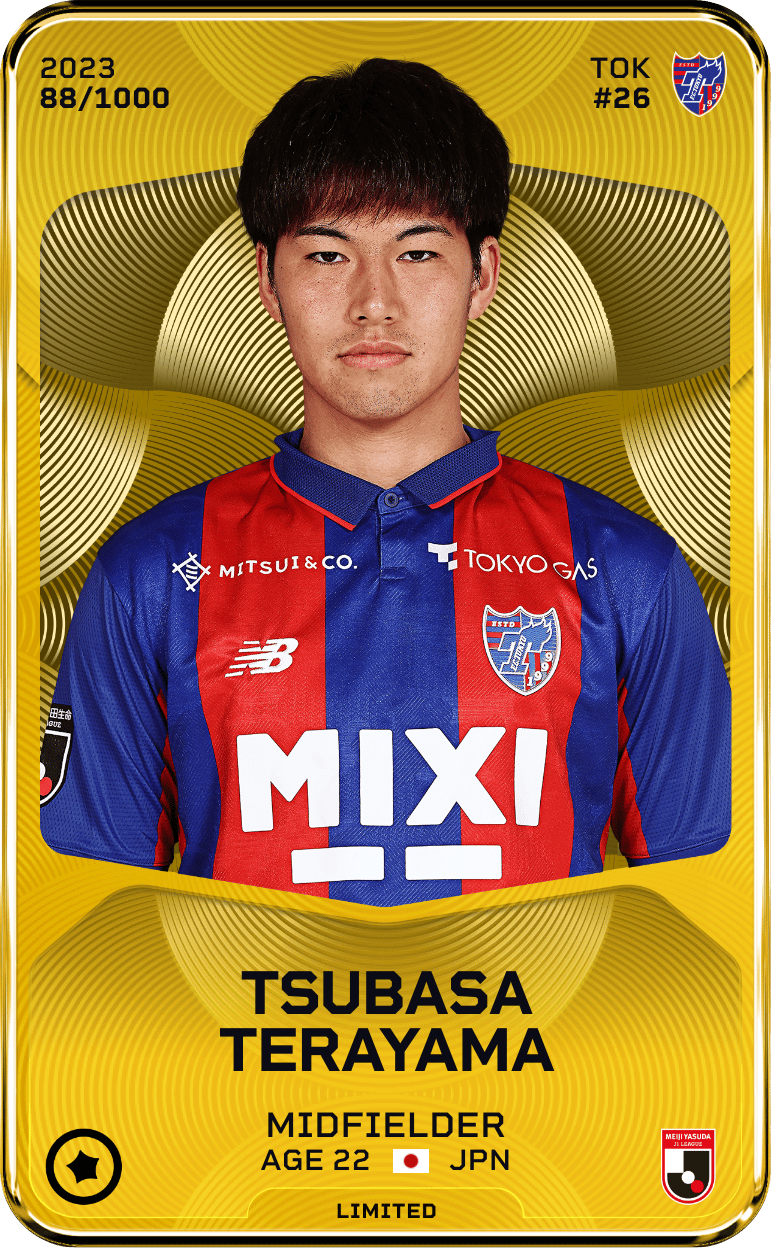 Tsubasa Terayama 2023-24 • Limited 88/1000