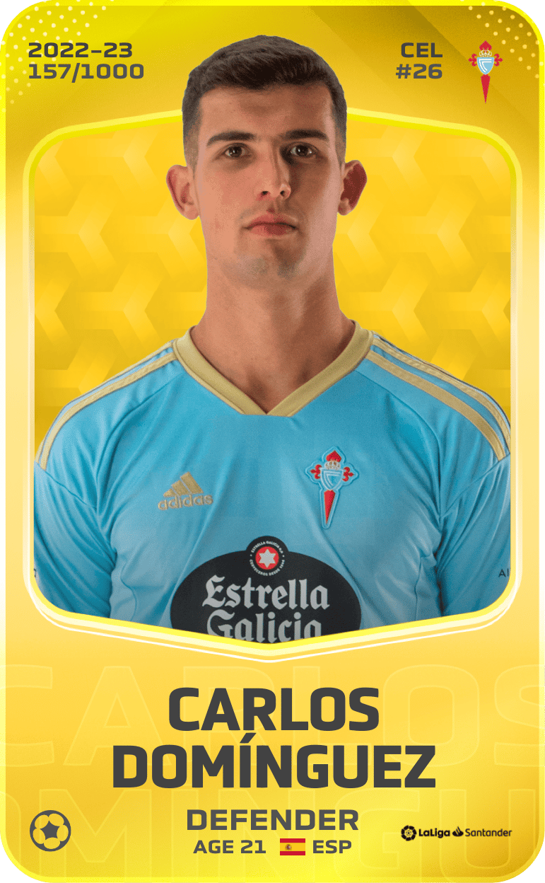 Carlos Domínguez 2022-23 • Limited 157/1000