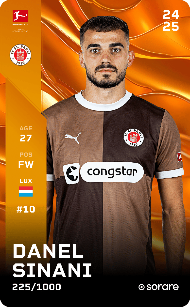 Danel Sinani 2024-25 • Limited 225/1000
