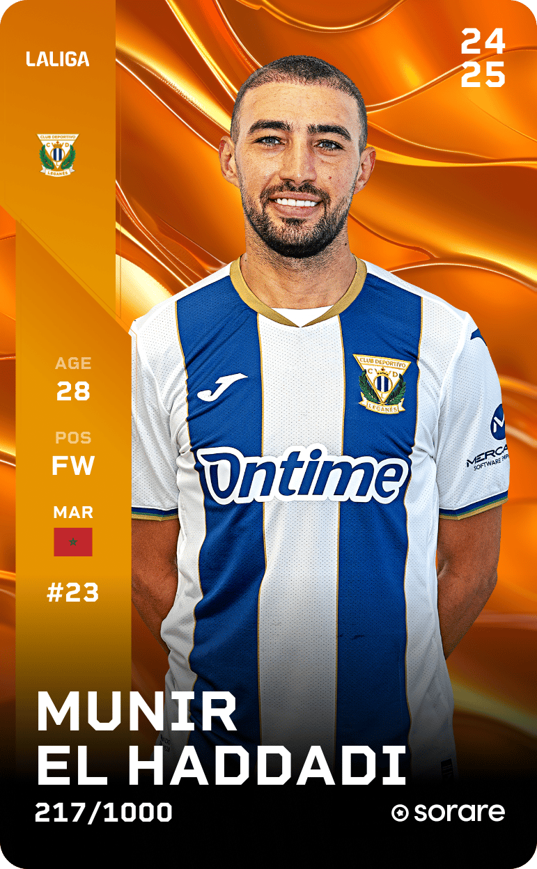 Munir El Haddadi 2024-25 • Limited 217/1000