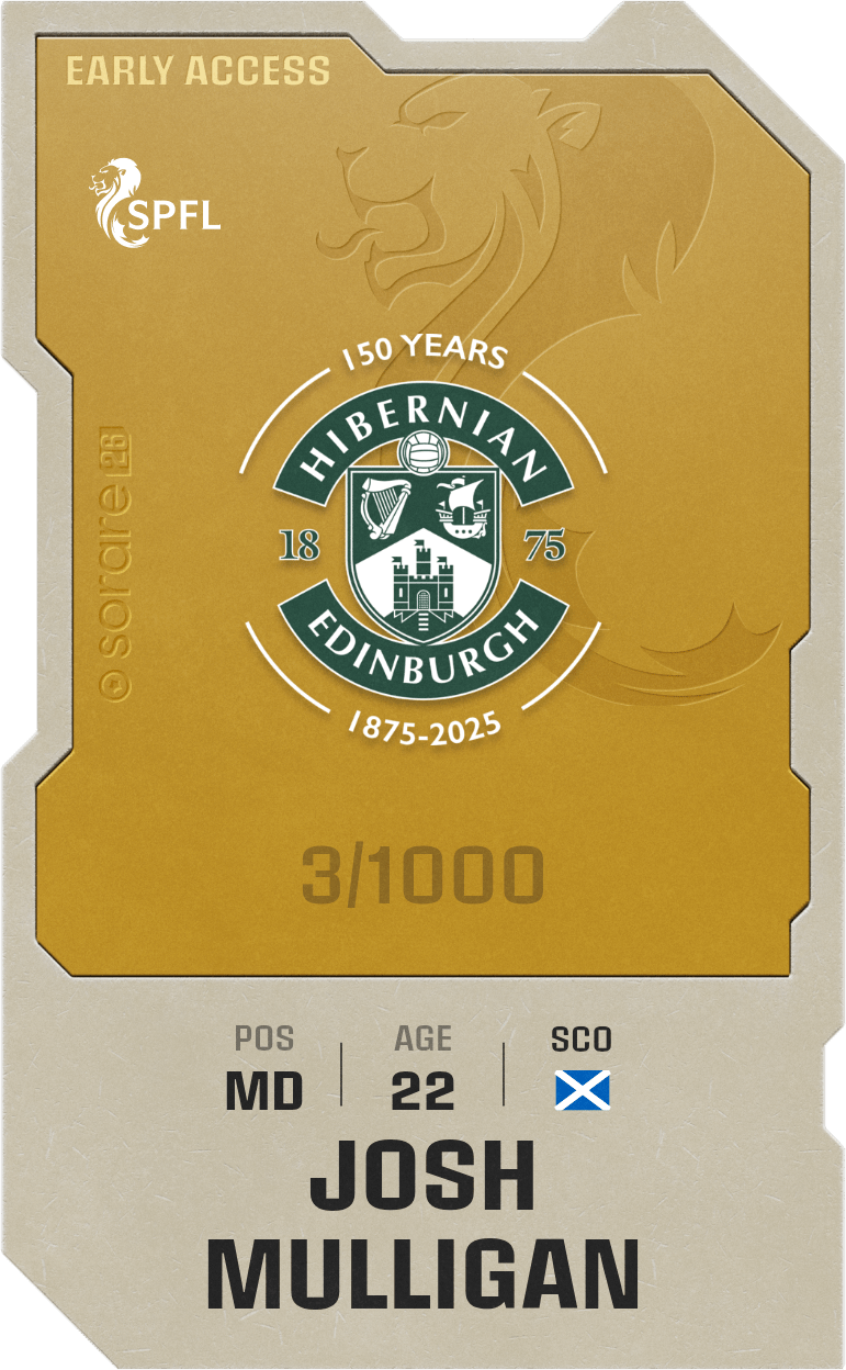 Josh Mulligan 2025-26 • Limited 3/1000