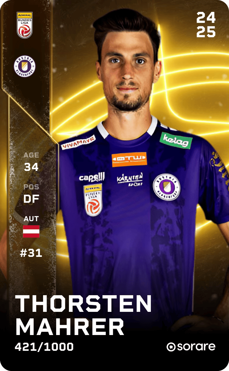 Thorsten Mahrer 2024-25 • Limited 421/1000