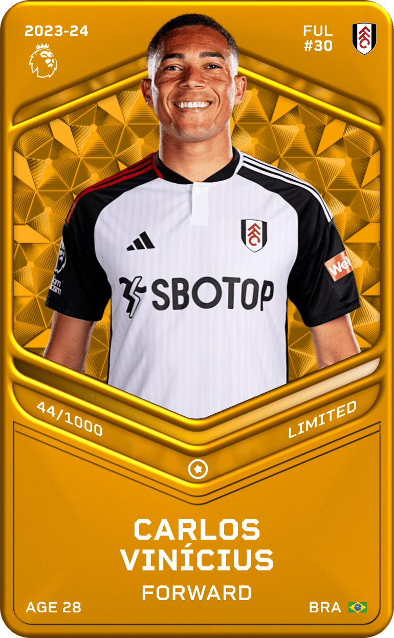 Carlos Vinícius 2023-24 • Limited 44/1000