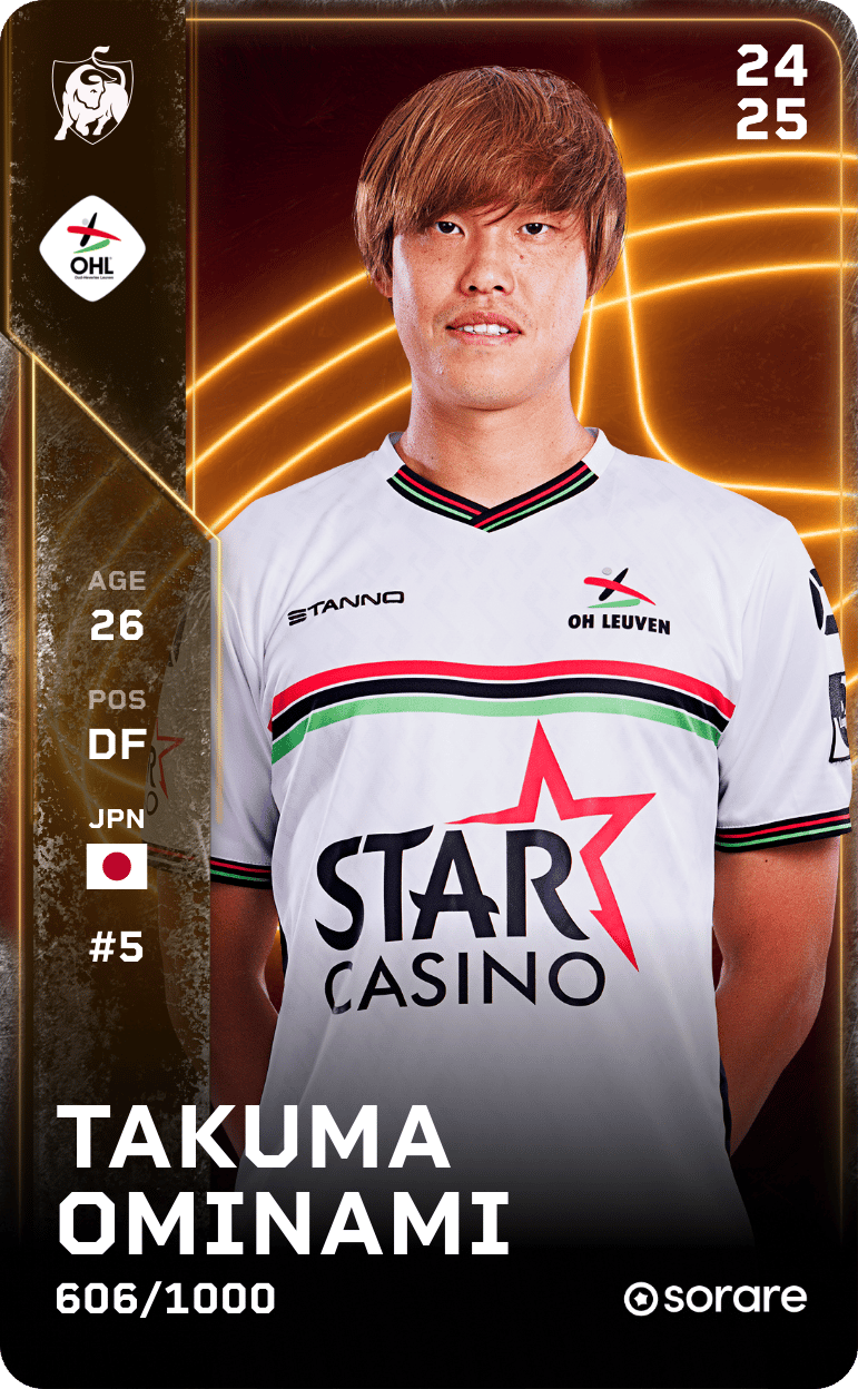 Takuma Ominami 2024-25 • Limited 606/1000