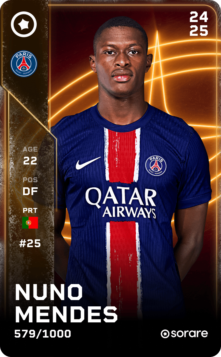 Nuno Mendes 2024-25 • Limited 579/1000