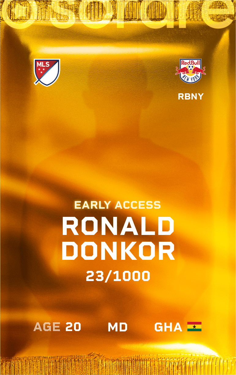 Ronald Donkor 2025-26 • Limited 23/1000