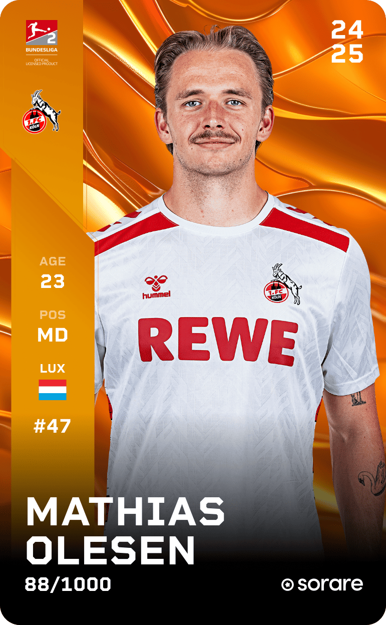 Mathias Olesen 2024-25 • Limited 88/1000