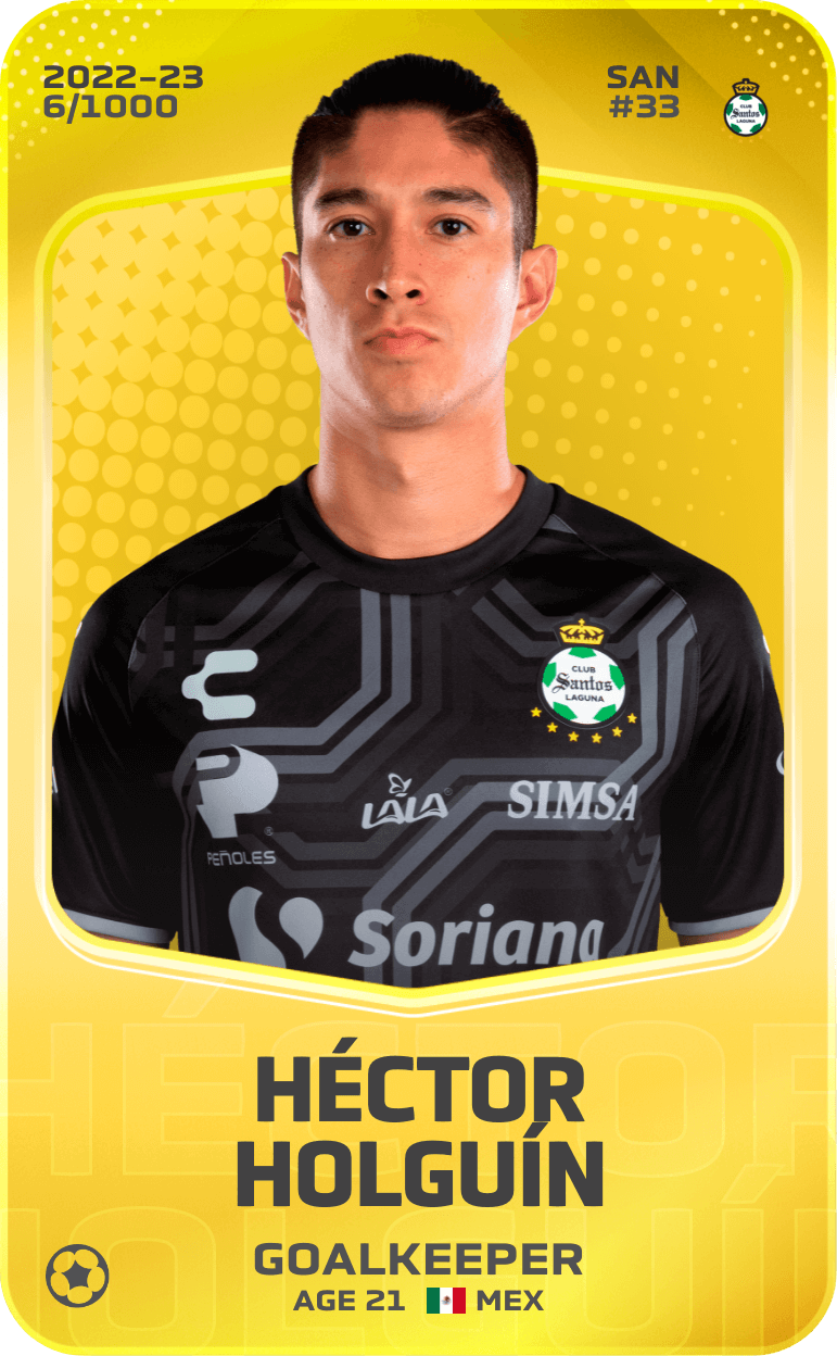 Héctor Holguín 2022-23 • Limited 6/1000