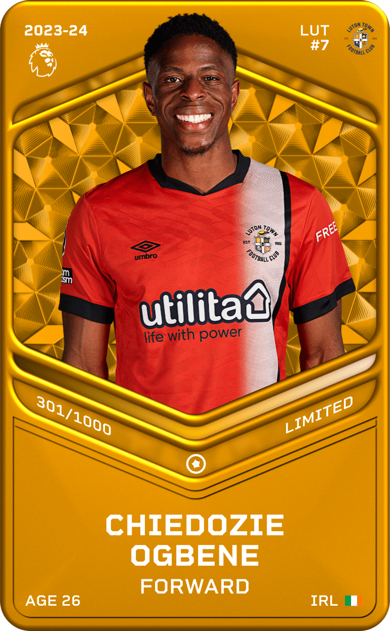 Chiedozie Ogbene 2023-24 • Limited 301/1000