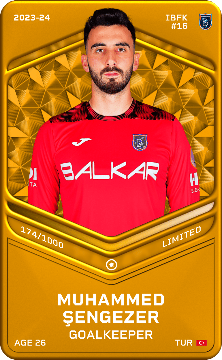 Muhammed Şengezer 2023-24 • Limited 174/1000