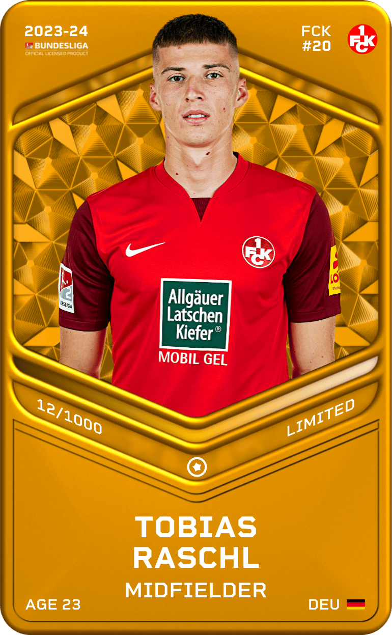 Tobias Raschl 2023-24 • Limited 12/1000