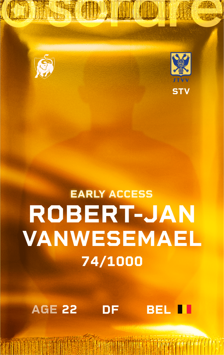 Robert-Jan Vanwesemael 2024-25 • Limited 74/1000