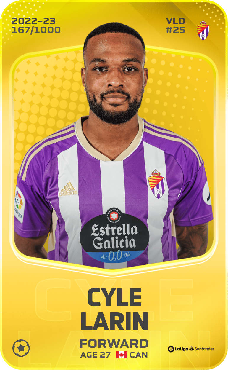 Cyle Larin 2022-23 • Limited 167/1000