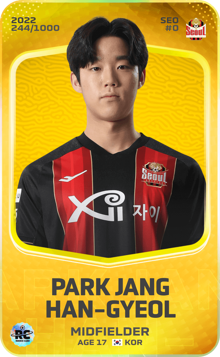 Park Jang Han-Gyeol 2022-23 • Limited 244/1000