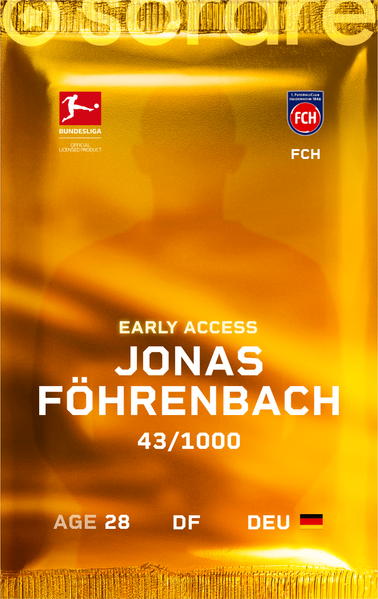 Jonas Föhrenbach 2024-25 • Limited 43/1000