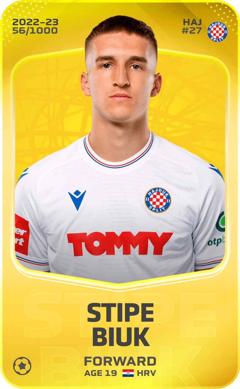 Stipe Biuk 2022-23 • Limited 56/1000