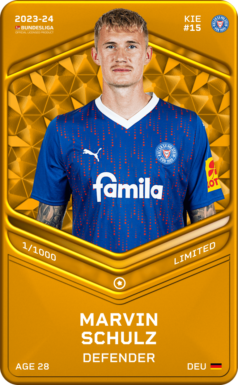Marvin Schulz 2023-24 • Limited 1/1000
