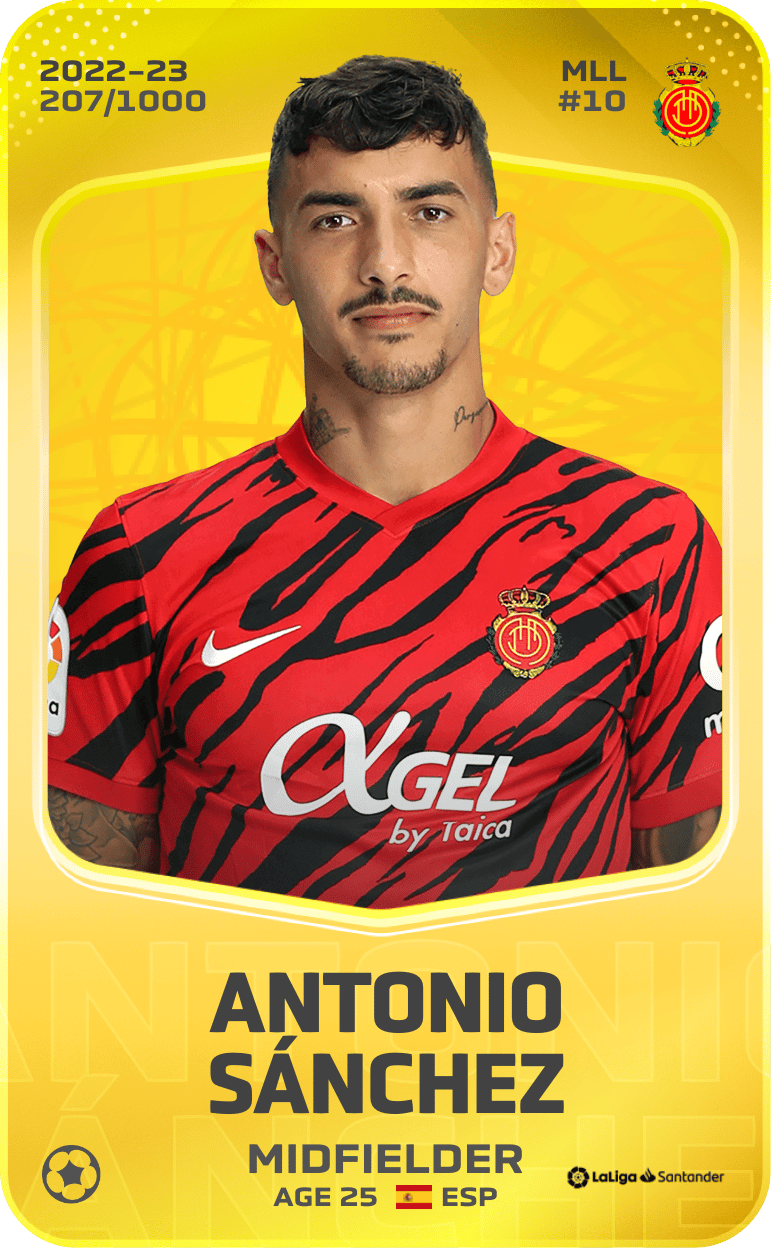 Antonio Sánchez 2022-23 • Limited 207/1000