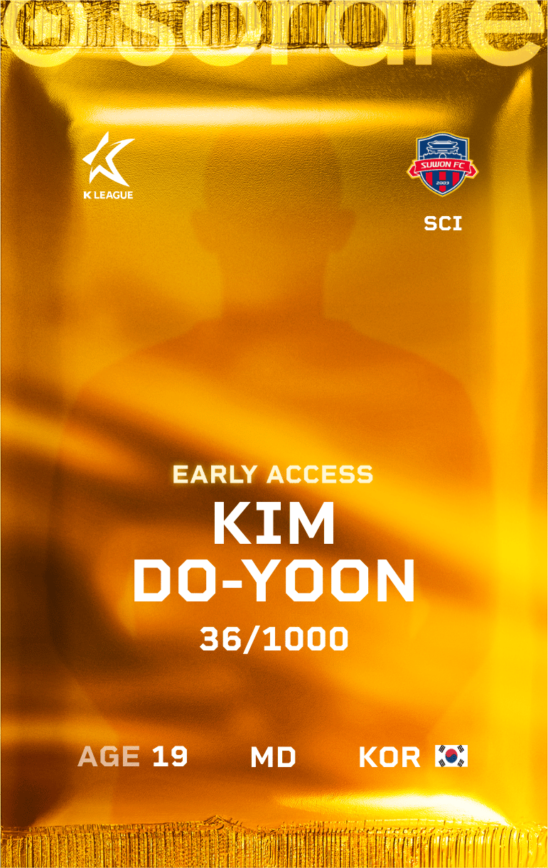 Kim Do-Yoon 2025-26 • Limited 36/1000