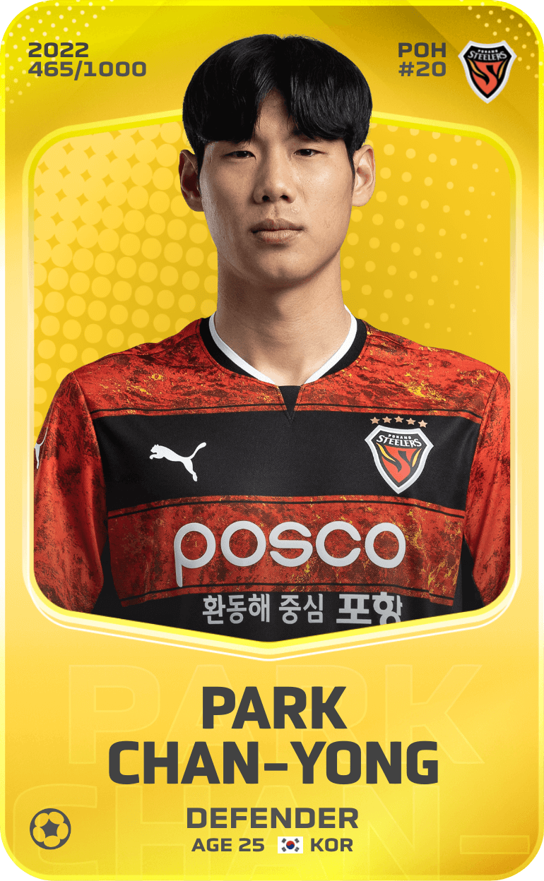 Park Chan-Yong 2022-23 • Limited 465/1000
