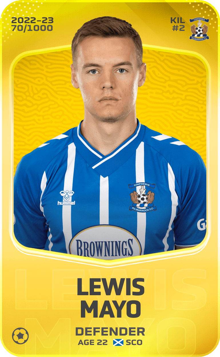Lewis Mayo 2022-23 • Limited 70/1000
