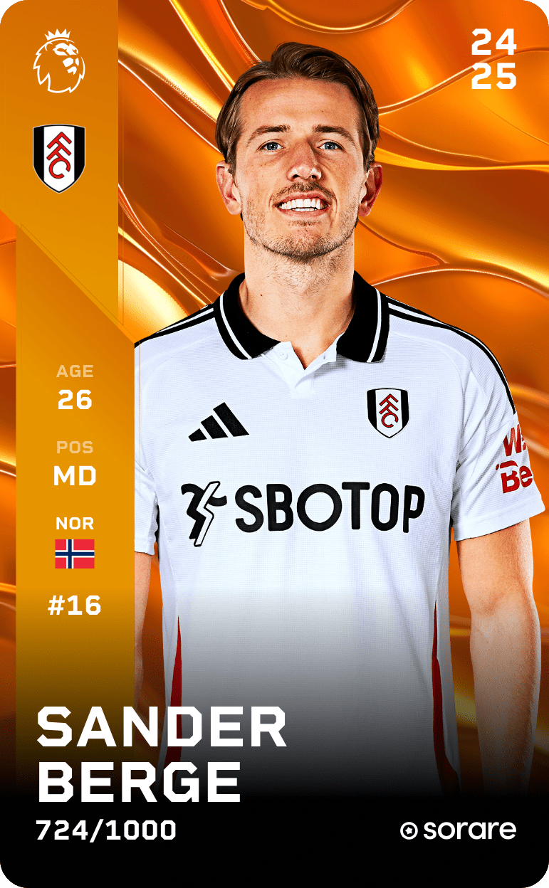Sander Berge 2024-25 • Limited 724/1000