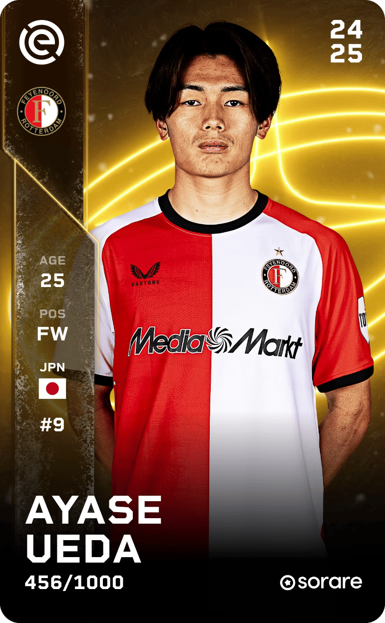 Ayase Ueda 2024-25 • Limited 456/1000