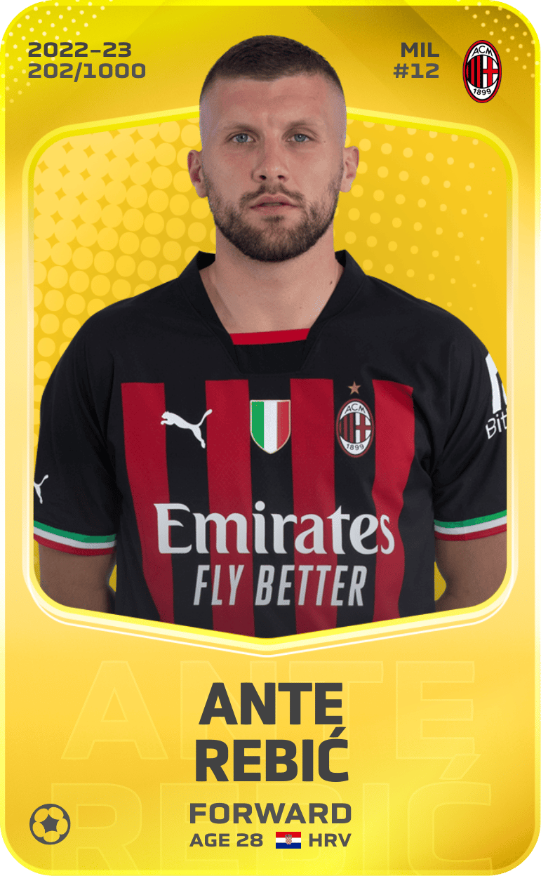 Ante Rebić 2022-23 • Limited 202/1000
