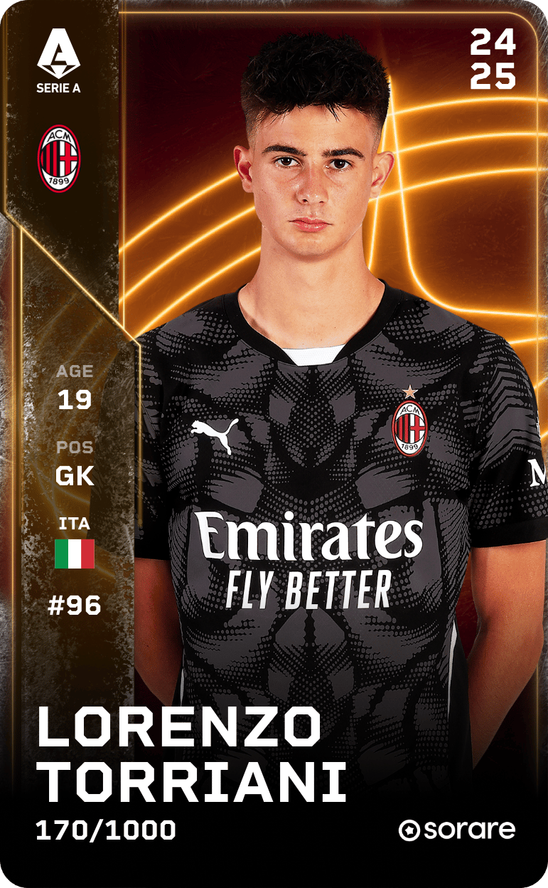 Lorenzo Torriani 2024-25 • Limited 170/1000