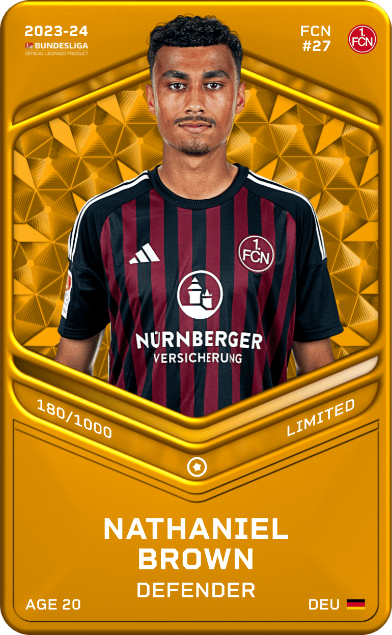 Nathaniel Brown 2023-24 • Limited 180/1000