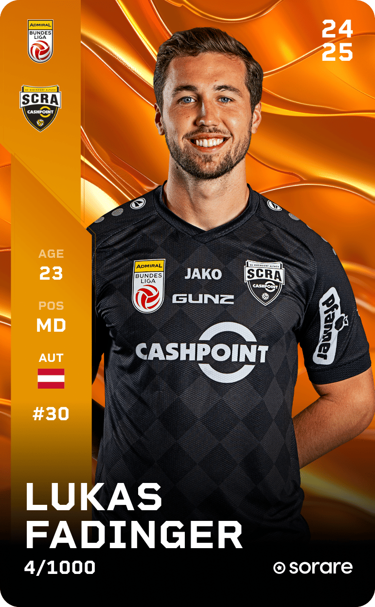 Lukas Fadinger 2024-25 • Limited 4/1000
