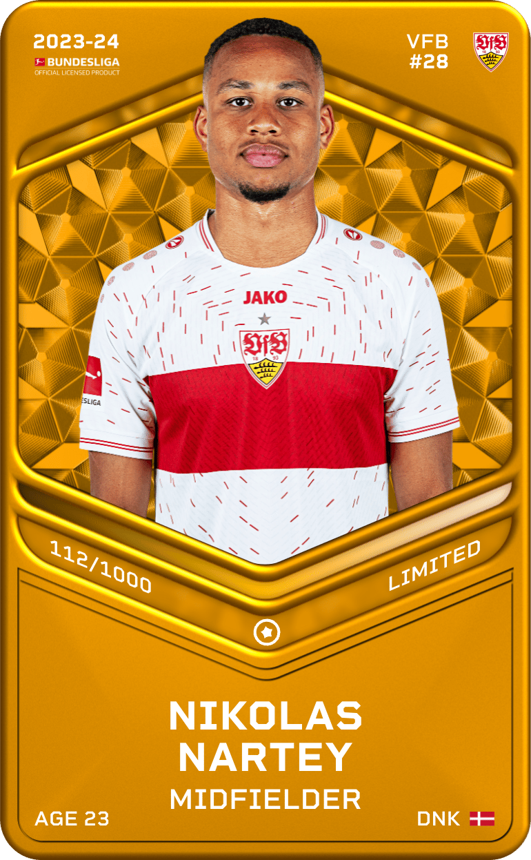 Nikolas Nartey 2023-24 • Limited 112/1000