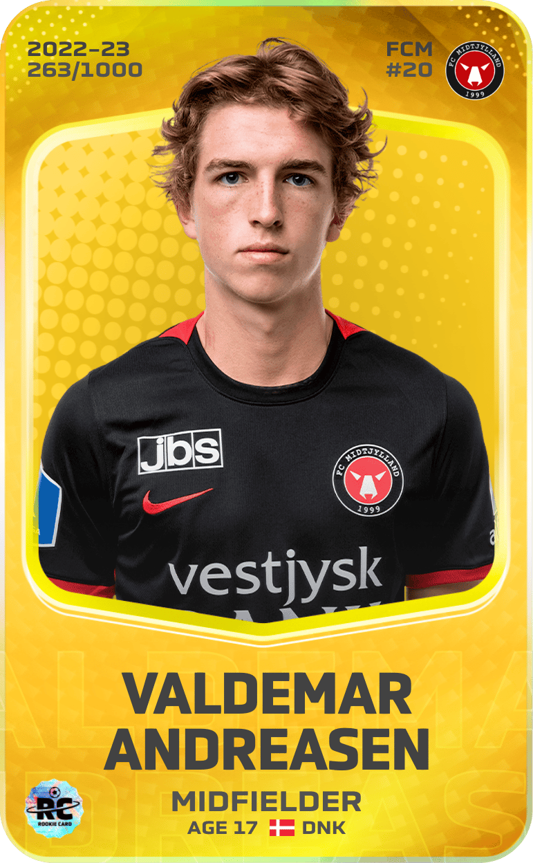 Valdemar Andreasen 2022-23 • Limited 263/1000