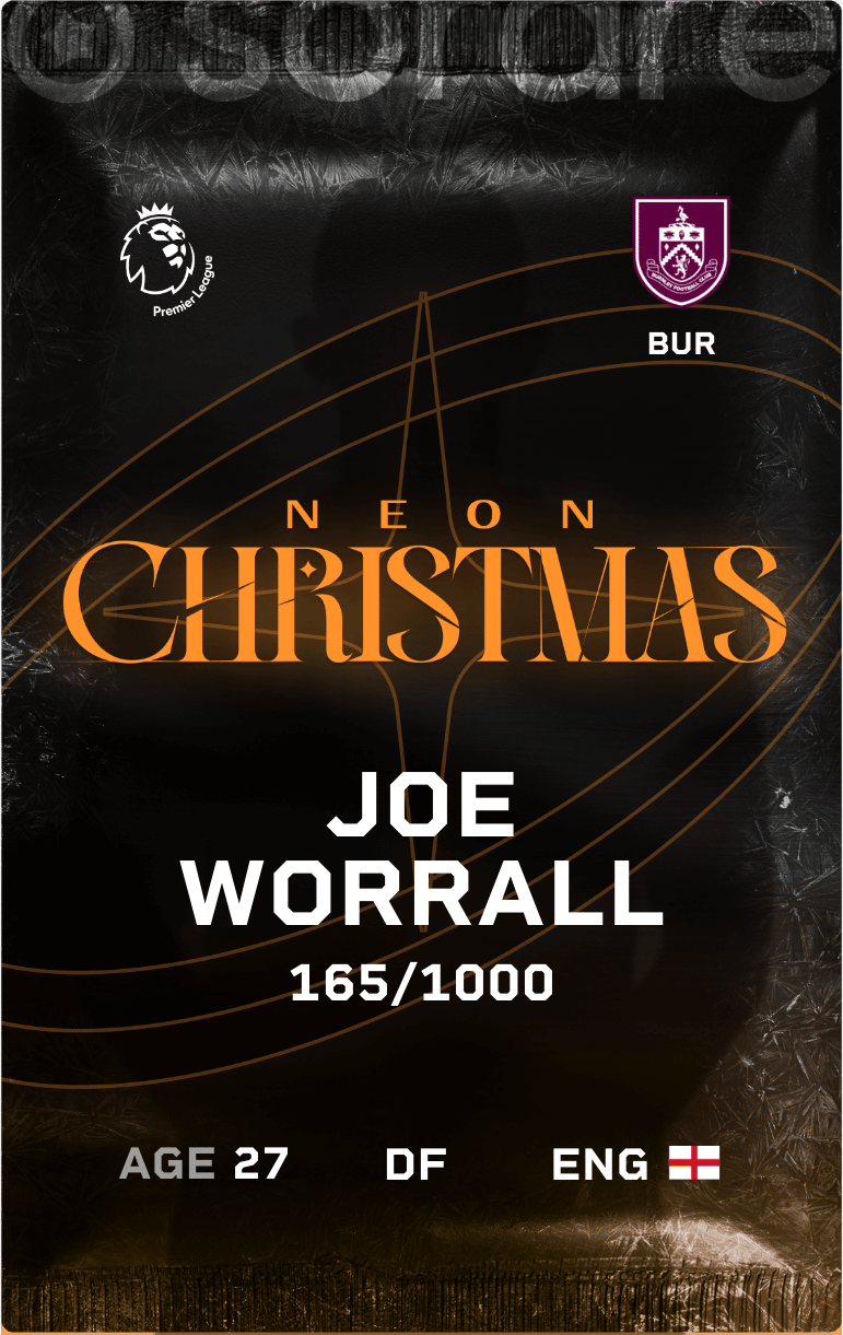 Joseph Worrall 2024-25 • Limited 165/1000