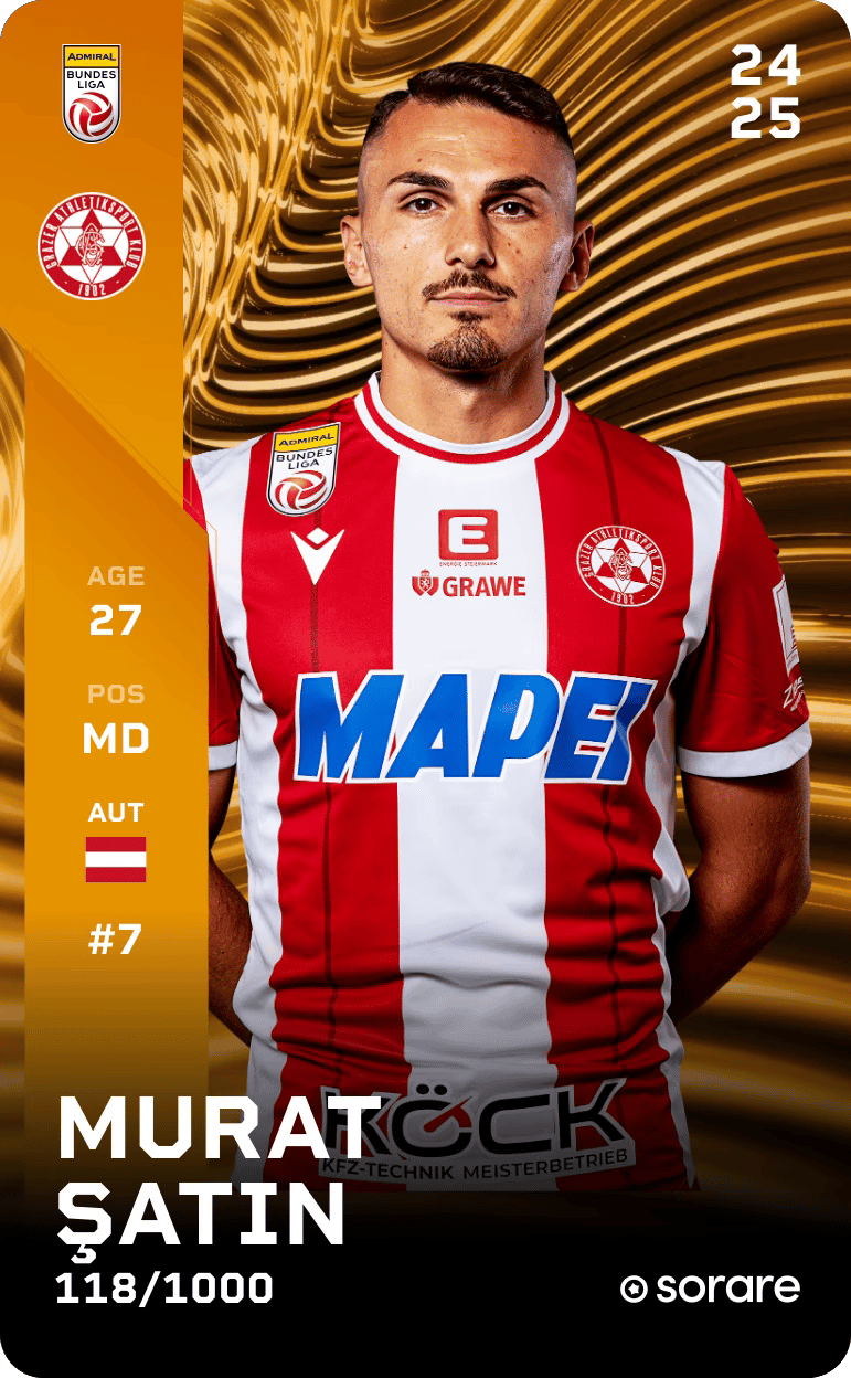 Murat Şatin 2024-25 • Limited 118/1000