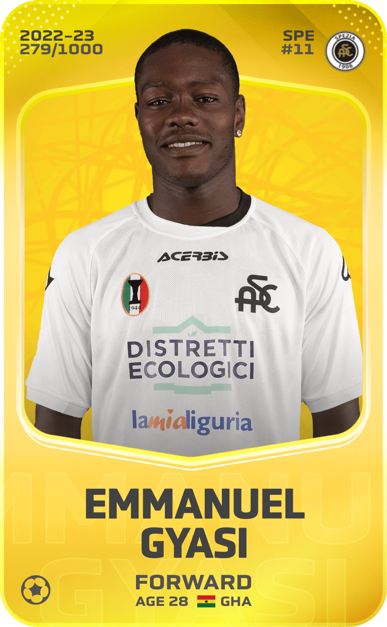 Emmanuel Gyasi 2022-23 • Limited 279/1000