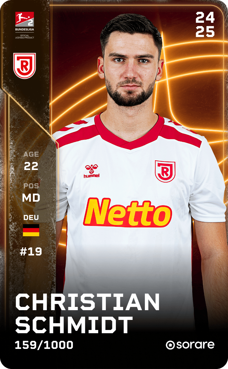 Christian Schmidt 2024-25 • Limited 159/1000