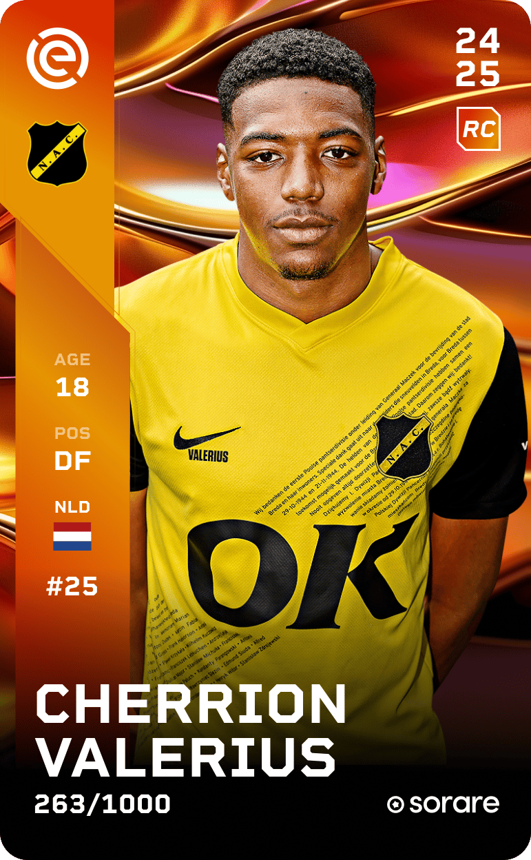 Cherrion Valerius 2024-25 • Limited 263/1000