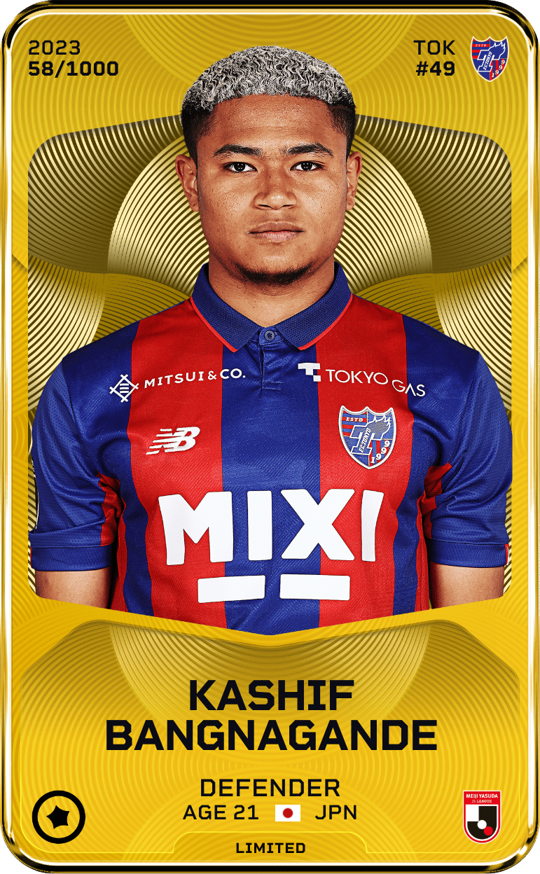 Kashif Bangnagande 2023-24 • Limited 58/1000