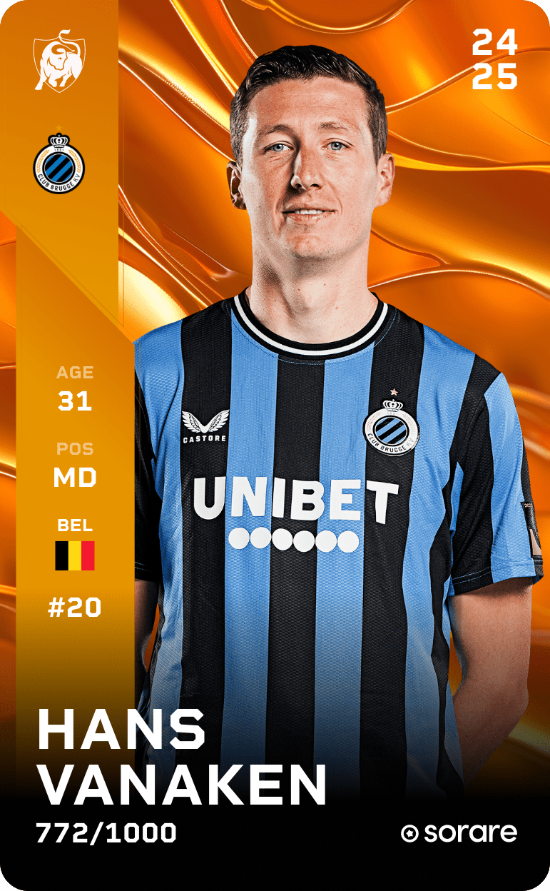 Hans Vanaken 2024-25 • Limited 772/1000
