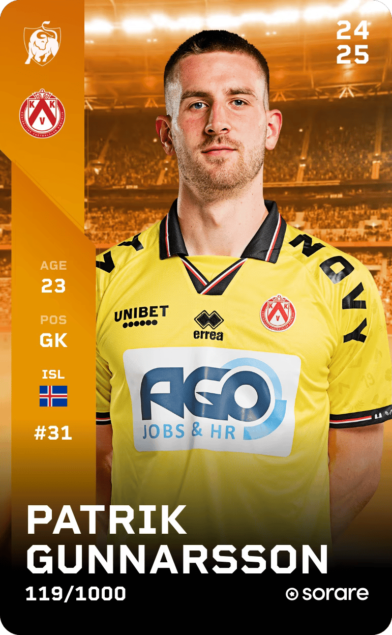 Patrik Gunnarsson 2024-25 • Limited 119/1000