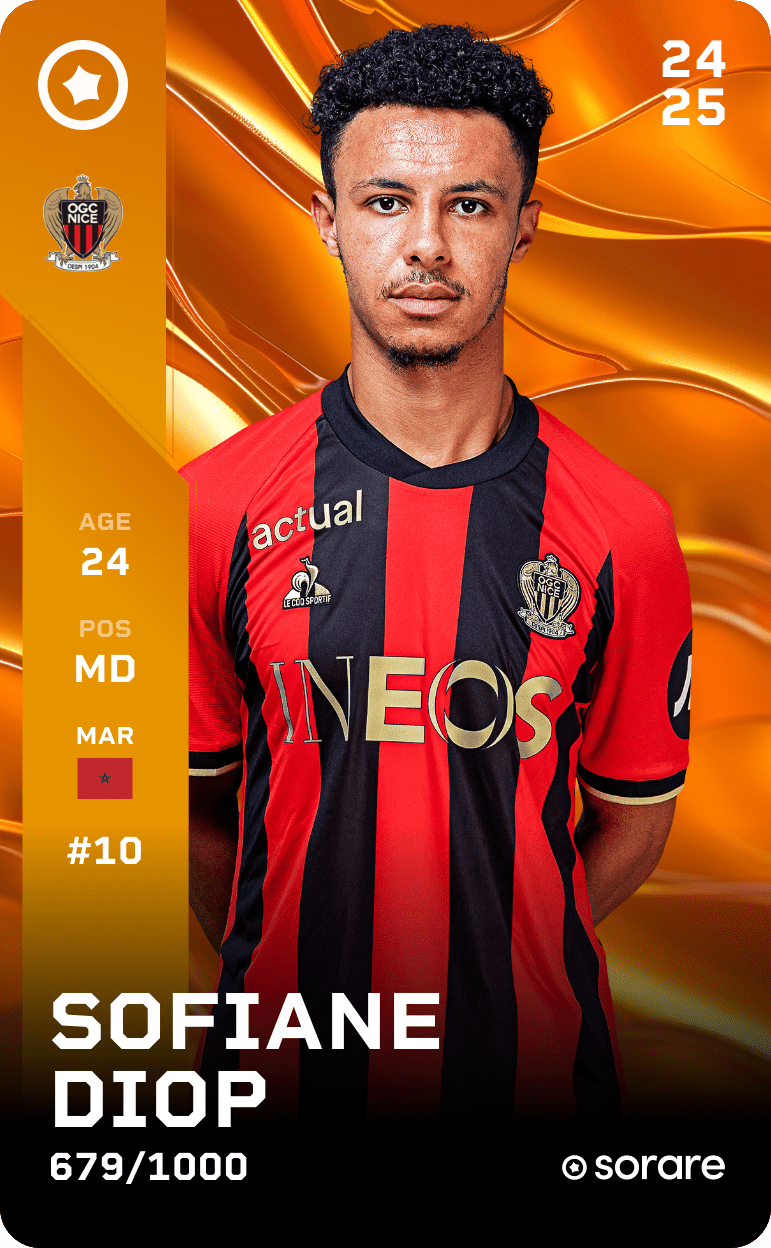 Sofiane Diop 2024-25 • Limited 679/1000