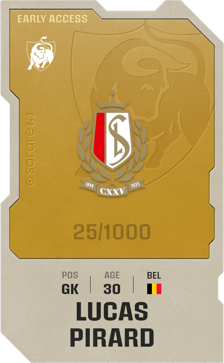 Lucas Pirard 2025-26 • Limited 25/1000