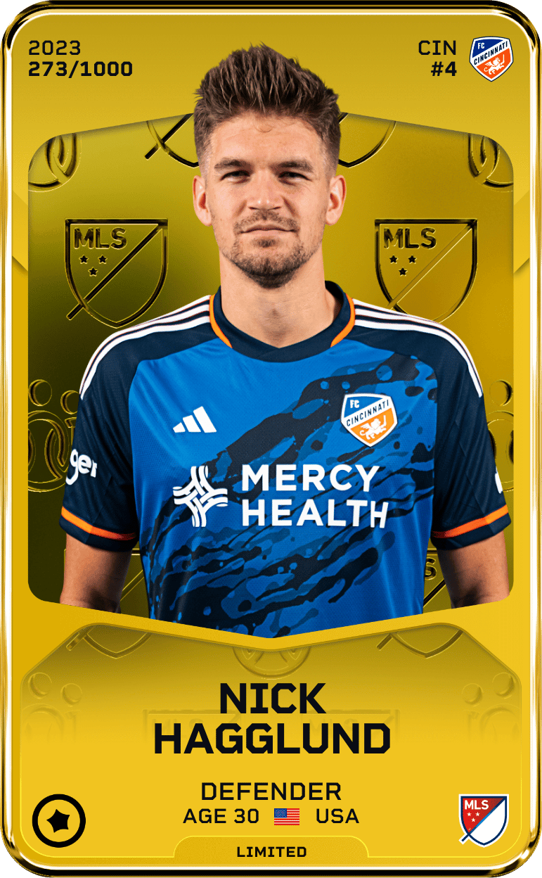 Nick Hagglund 2023-24 • Limited 273/1000