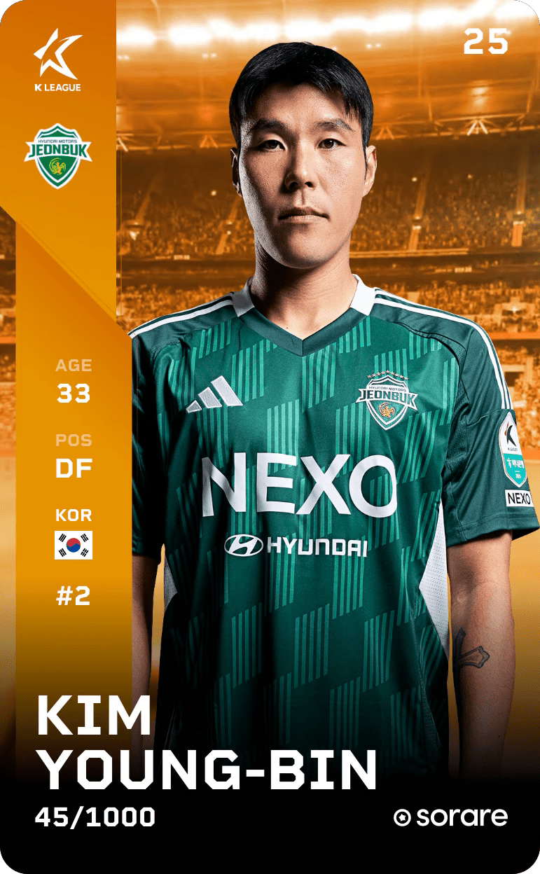 Kim Young-Bin 2025-26 • Limited 45/1000