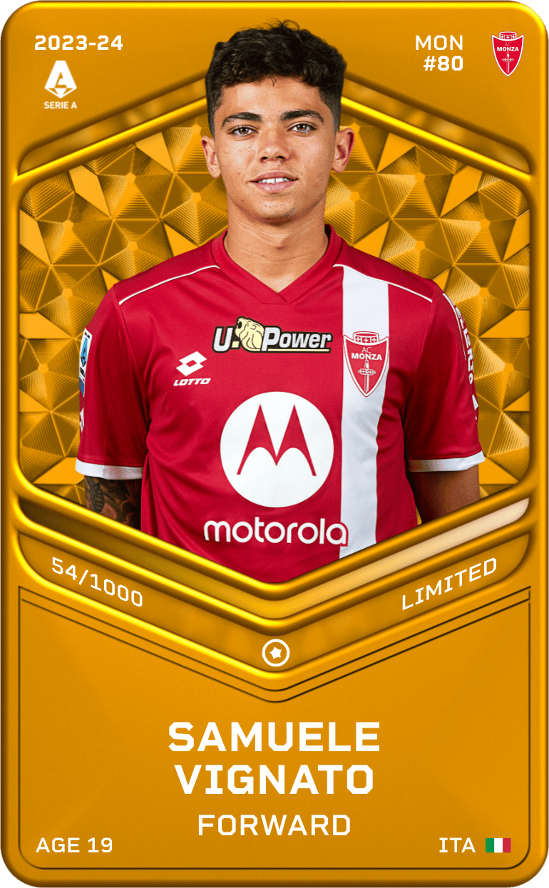 Samuele Vignato 2023-24 • Limited 54/1000