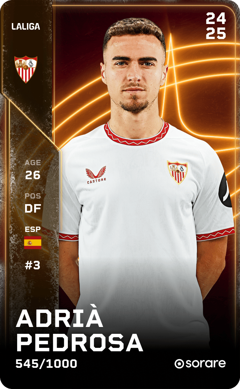 Adrià Pedrosa 2024-25 • Limited 545/1000